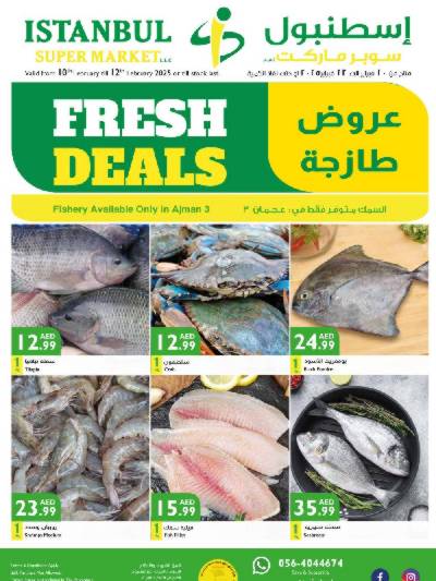 عروض الطازج من اسطنبول