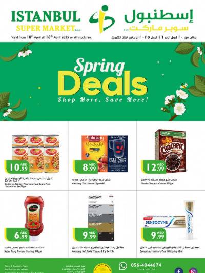 عروض الربيع من اسطنبول