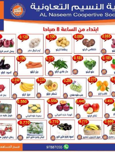عروض الثلاثاء من  جمعية النسيم 