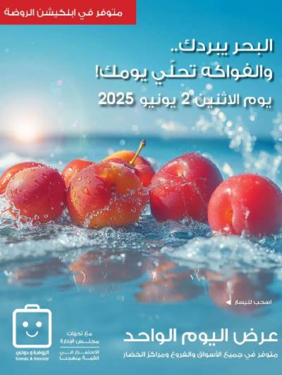  عروض الاثنين من جمعية الروضة وحولى 