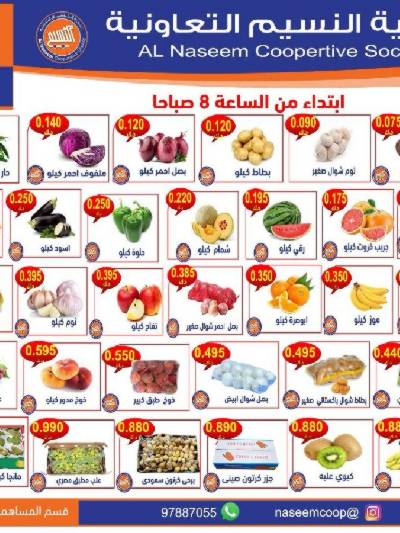 عروض الثلاثاء من  جمعية النسيم 
