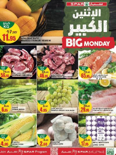 عرض الاثنين الكبير من سبار