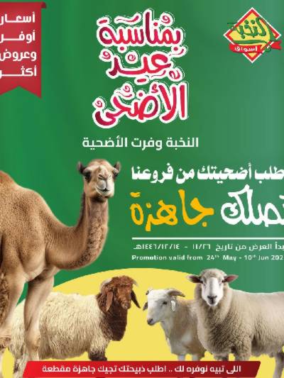 عروض الأضحيه من النخبه