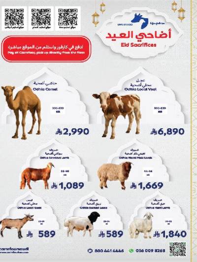 عروض الأضحيه من كارفور 