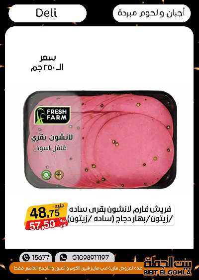 العروض الاسبوعيه من بيت الجملة 8