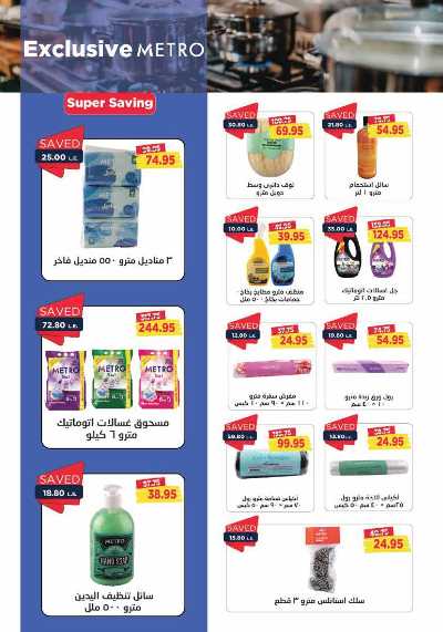 تخفيضات يناير من مترو ماركت 28