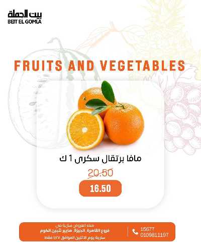 عروض الاثنين من بيت الجمله - عدا فروع مدينتى 14