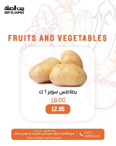 عروض الاثنين من بيت الجمله - عدا فروع مدينتى 20