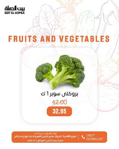 عروض الاثنين من بيت الجمله - عدا فروع مدينتى 22