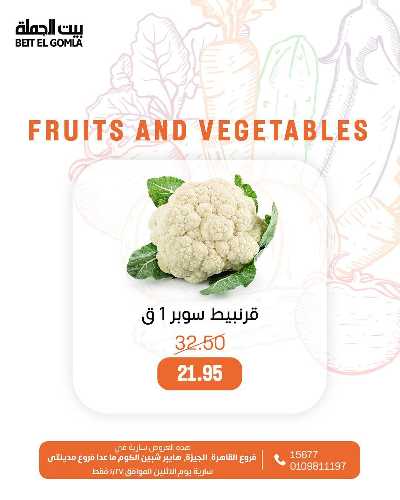 عروض الاثنين من بيت الجمله - عدا فروع مدينتى 23