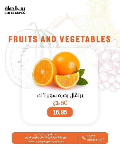 عروض الاثنين من بيت الجمله - عدا فروع مدينتى 7