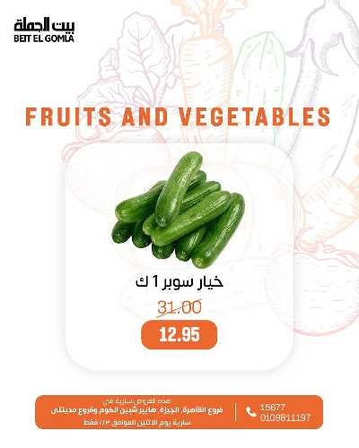عروض الاثنين من بيت الجمله - عدا فروع مدينتى 16