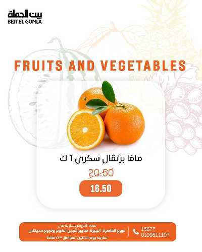 عروض الاثنين من بيت الجمله - عدا فروع مدينتى 4