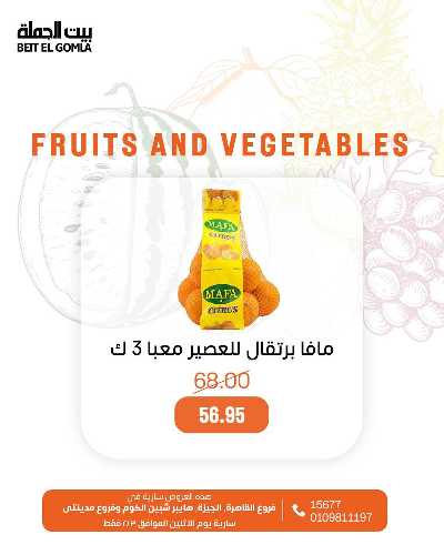 عروض الاثنين من بيت الجمله - عدا فروع مدينتى 9