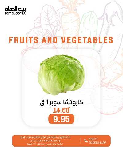 عروض الاثنين من بيت الجمله  - عدا فروع مدينتى 13