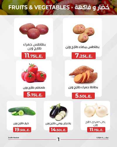 عروض شادر الثلاثاء من عرفة ماركت 3