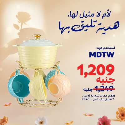 عروض عيد الام حصريا اون لاين من كارفور 6