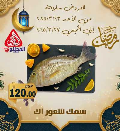 عروض شادر الاسماك من المحلاوى 7