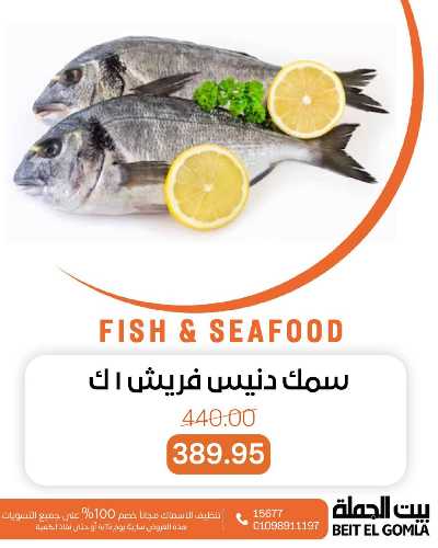 عروض الثلاثاء على الاسماك من بيت الجمله 15