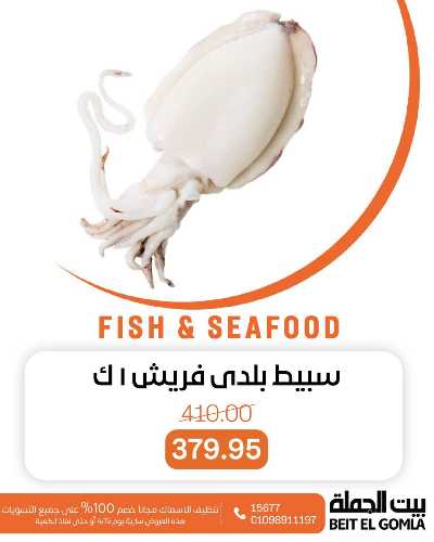عروض الثلاثاء على الاسماك من بيت الجمله 18