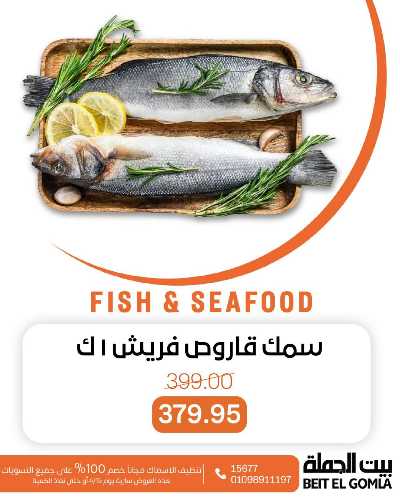 عروض الثلاثاء على الاسماك من بيت الجمله 3