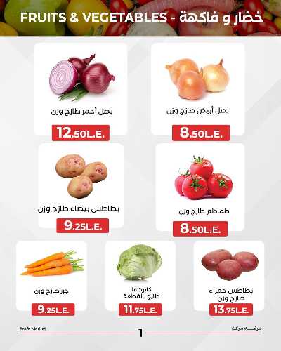 عروض شادر الثلاثاء من عرفة ماركت 3
