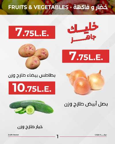 عروض شادر الثلاثاء من عرفة ماركت 3