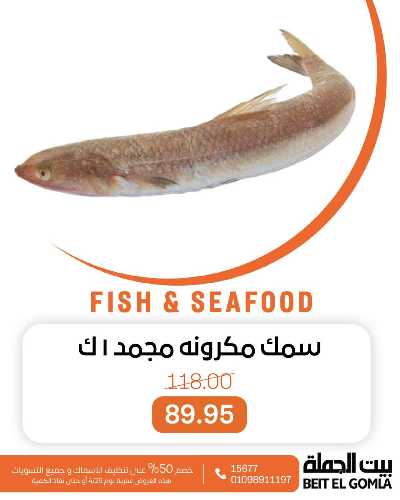 عروض الثلاثاء على الاسماك من بيت الجمله 3