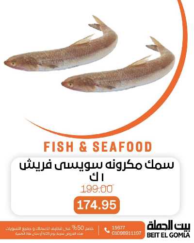 عروض الثلاثاء على الاسماك من بيت الجمله 6
