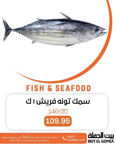 عروض الثلاثاء على الاسماك من بيت الجمله 8