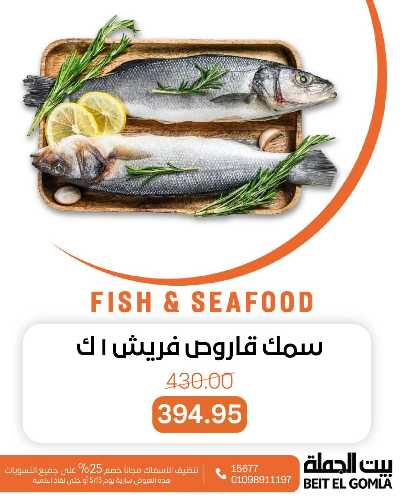عروض الثلاثاء على الاسماك من بيت الجمله 12