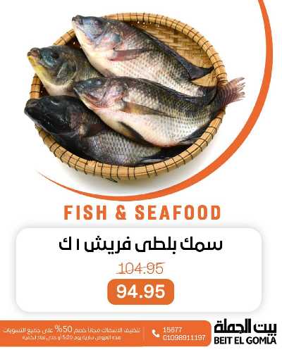 عروض الثلاثاء على الاسماك من بيت الجمله 2