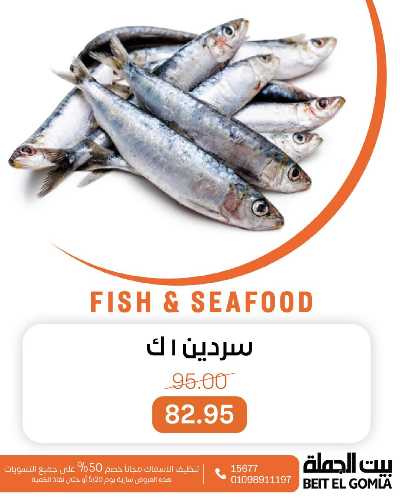 عروض الثلاثاء على الاسماك من بيت الجمله 5