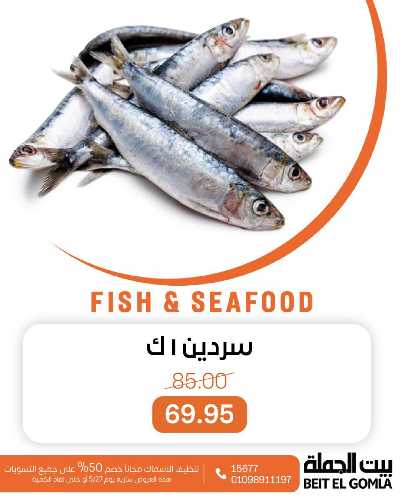 عروض الثلاثاء على الاسماك من بيت الجمله 6