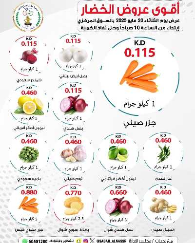 عروض الثلاثاء من جمعية صباح الناصر التعاونية 3