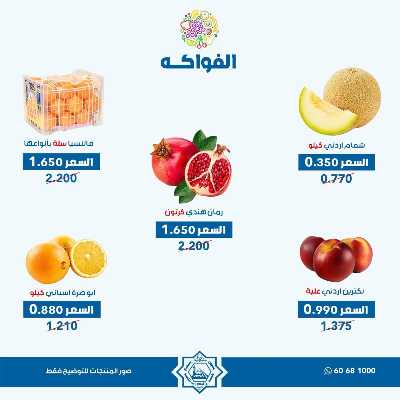 عروض الاربعاء من جمعية الضاحية والمنصورية - خضار وفاكهه 9