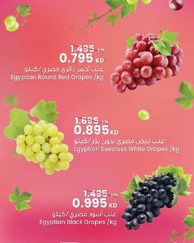 عروض موسم العنب من مركز سلطان 3