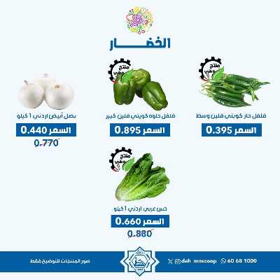 عروض الاربعاء من جمعية الضاحية والمنصورية - خضار وفاكهه 4