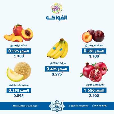 عروض الاربعاء من جمعية الضاحية والمنصورية - خضار وفاكهه 5