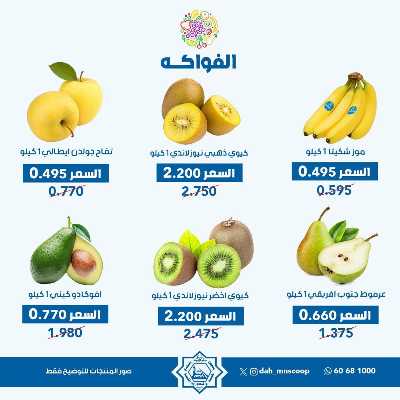 عروض الاربعاء من جمعية الضاحية والمنصورية - خضار وفاكهه 5