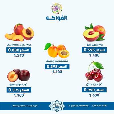 عروض الاحد من جمعية الضاحية والمنصورية - خضار وفاكهه 4