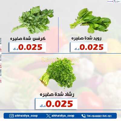عروض الطازج من جمعية الخالدية التعاونية  3