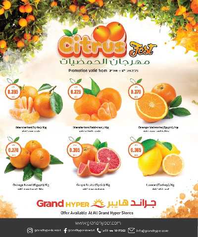 مهرجان الحمضيات من جراند هايبر 1