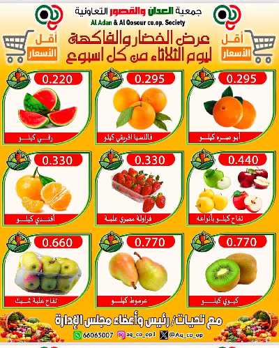 عروض جمعية العدان والقصور التعاونية 5