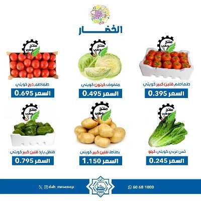 عروض الاربعاء من جمعية الضاحية والمنصورية - خضار وفاكهه 2