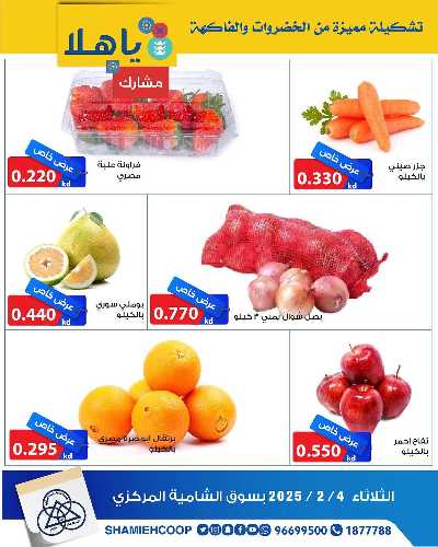 عروض الثلاثاء من جمعية الشامية والشويخ  3