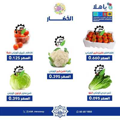 عروض الاربعاء من جمعية الضاحية والمنصورية - خضار وفاكهه 2