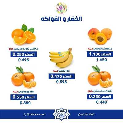 عروض الاربعاء من جمعية الضاحية والمنصورية - خضار وفاكهه 6