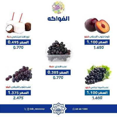 عروض الاربعاء من جمعية الضاحية والمنصورية - خضار وفاكهه 7