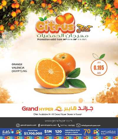 مهرجان الحمضيات من جراند هايبر 1